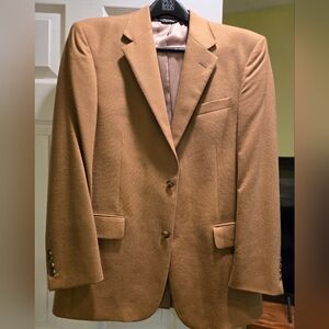 Cashmere Man's Blazer (tan)size 40/Reg